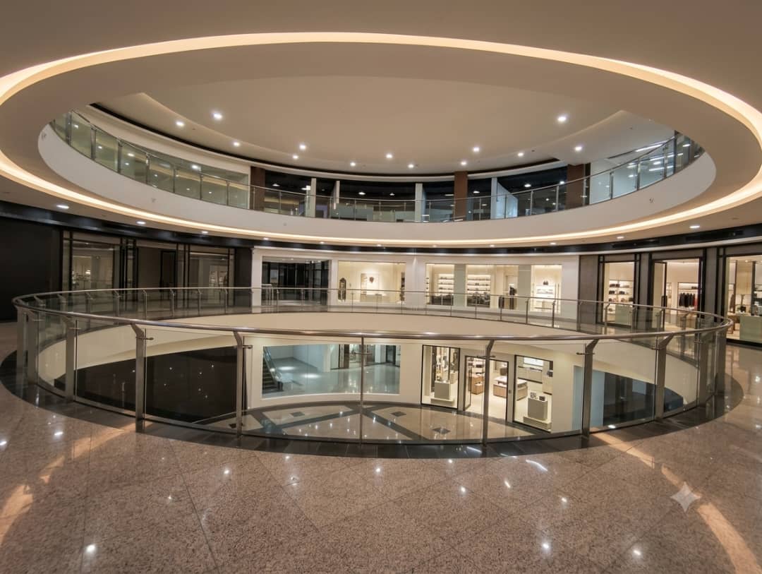 Premium Atrium Glass Balustrade